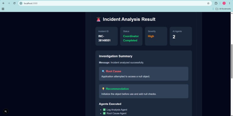 OpsPilot – Autonomous Enterprise Incident Resolution Agent – screenshot 5