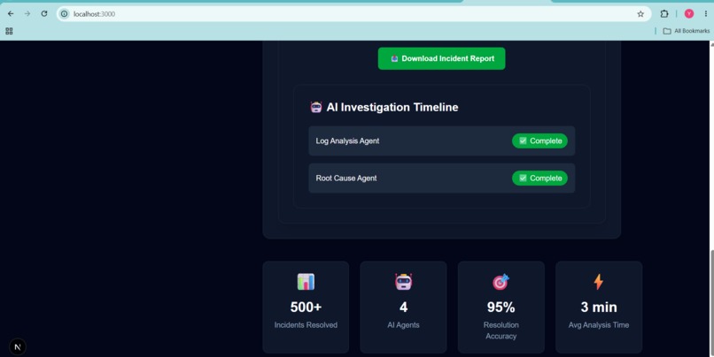 OpsPilot – Autonomous Enterprise Incident Resolution Agent – screenshot 9
