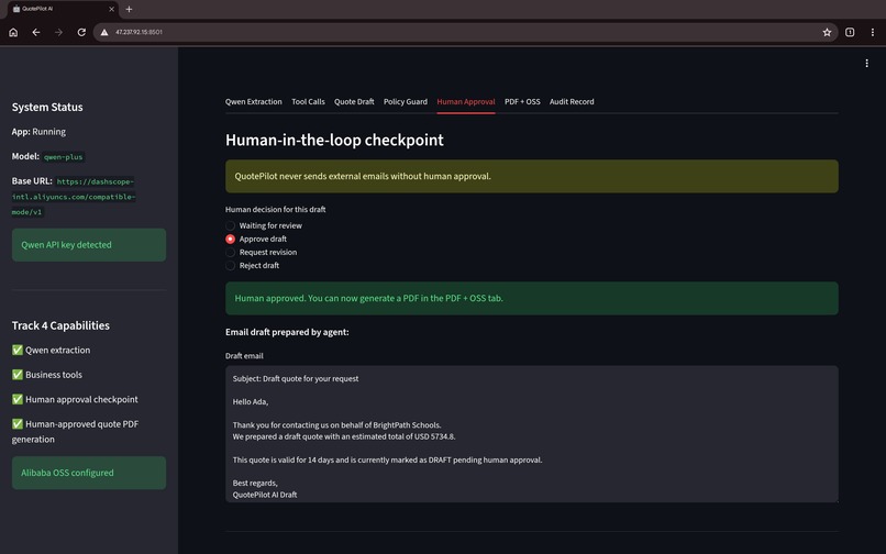 QuotePilot AI – screenshot 4
