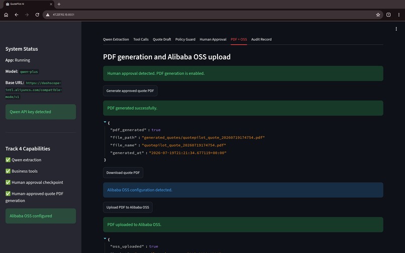 QuotePilot AI – screenshot 5