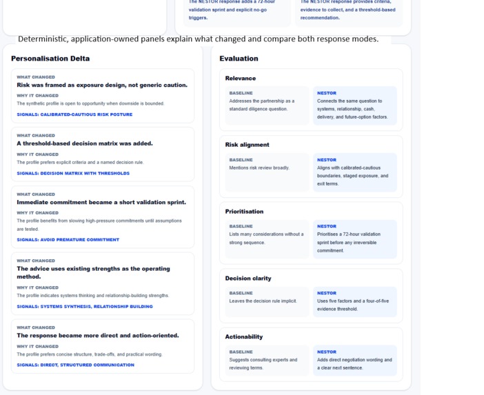 NESTOR – screenshot 2