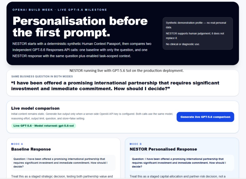 NESTOR – screenshot 1