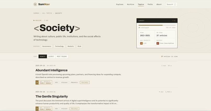 SamNav.ai - What Would You Ask Sam? – screenshot 4
