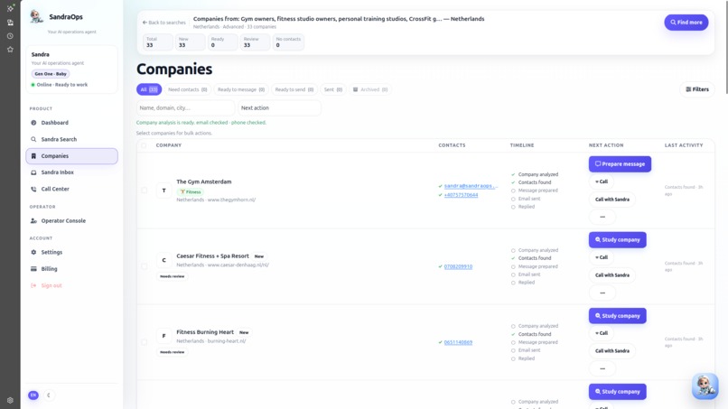 SandraOps – screenshot 5