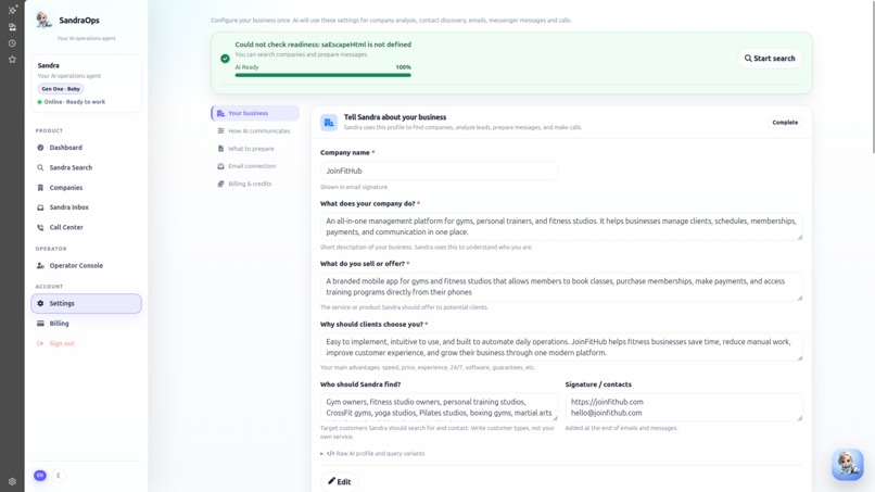 SandraOps – screenshot 6