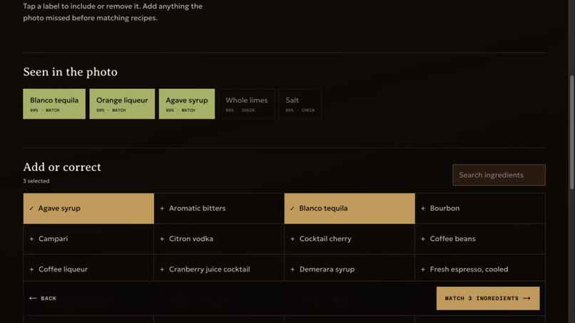 CocktailSteps – screenshot 2