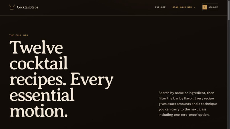 CocktailSteps – screenshot 3