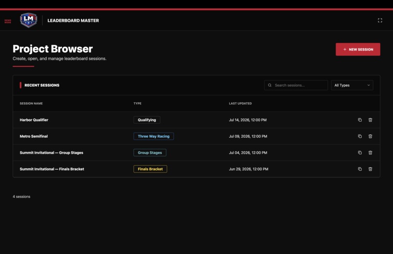Leaderboard Master – screenshot 1