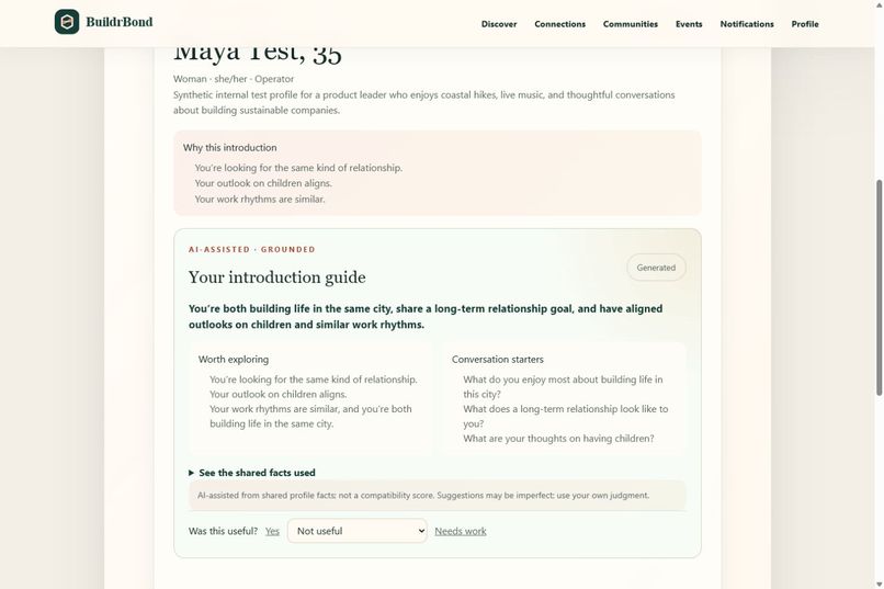 BuildrBond: Build Something Meaningful In Your Life – screenshot 3