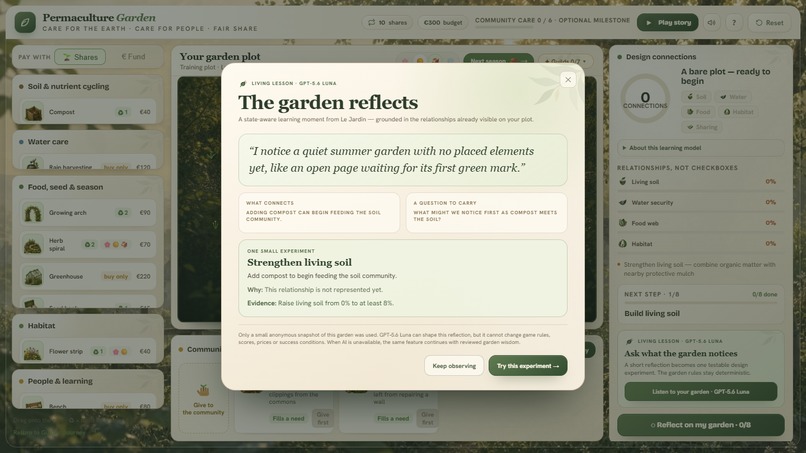 Permaculture Garden — A living systems learning game – screenshot 4