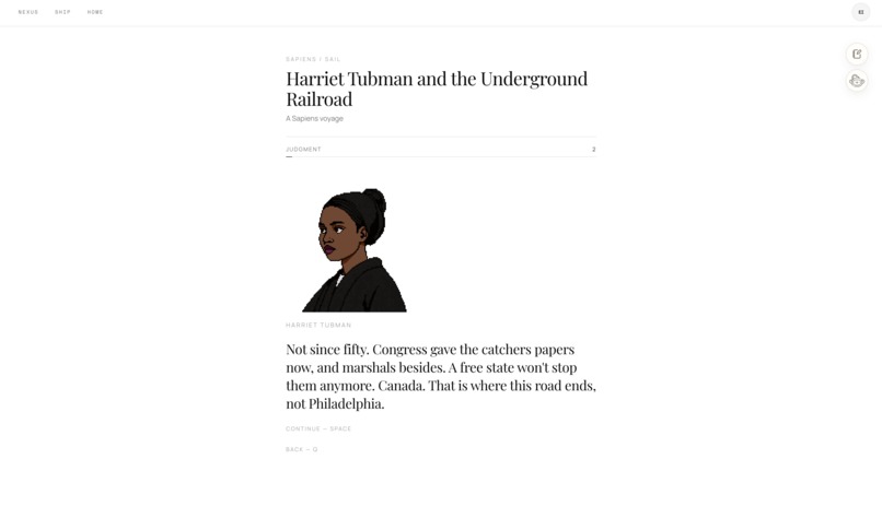 sapiens – screenshot 4