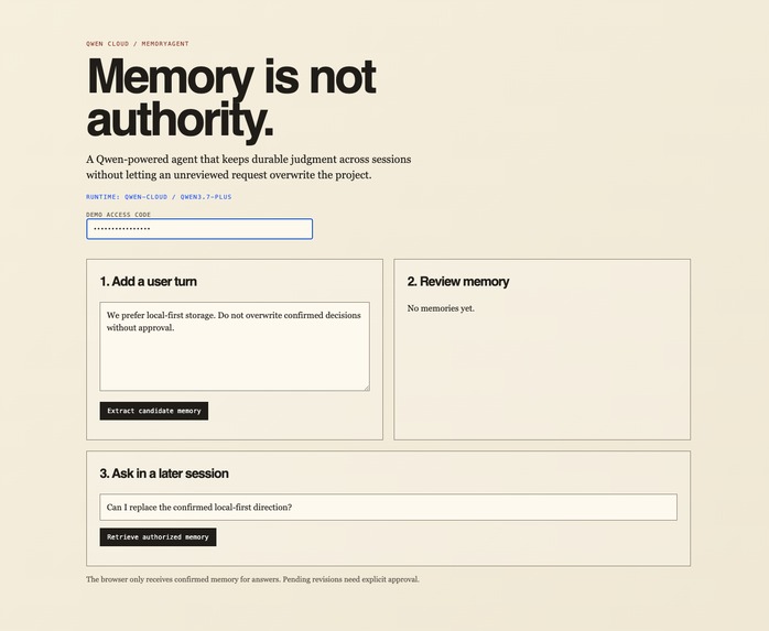 FlowGrid MemoryAgent – screenshot 1