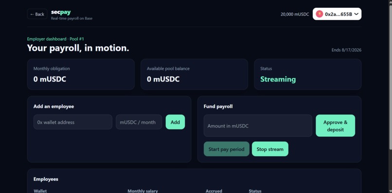 SecPay – screenshot 2