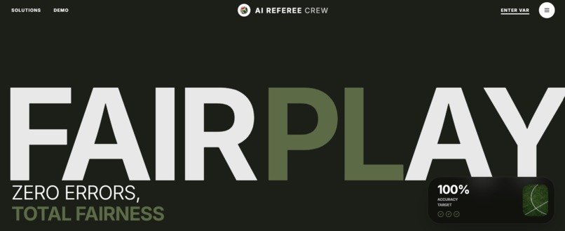 AI referee crew – screenshot 1