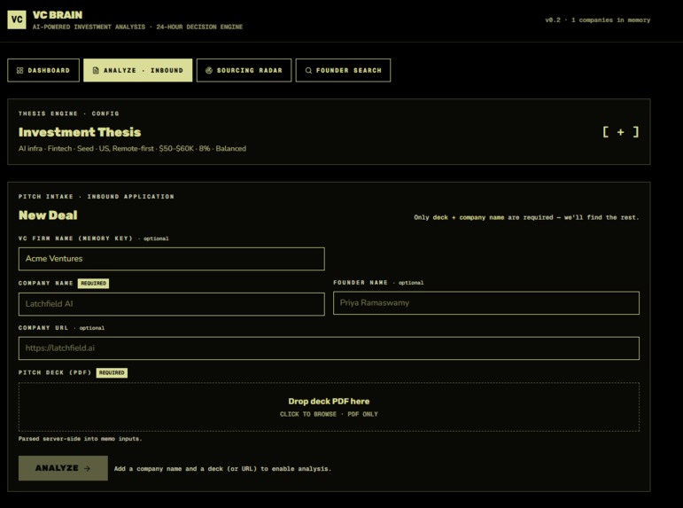 Investa – screenshot 1