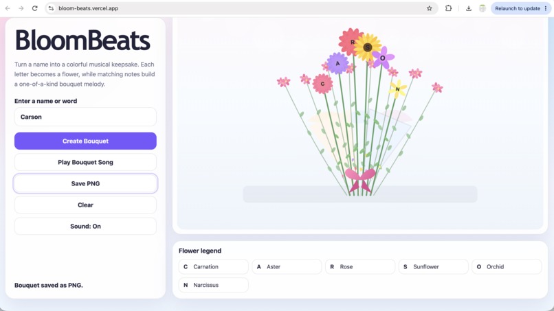 BloomBeats – screenshot 2