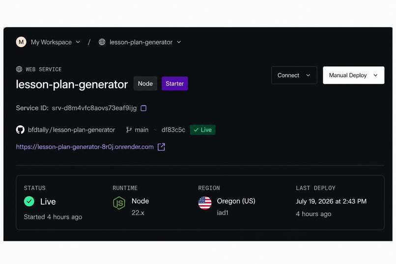The Lesson Plan Generator – screenshot 9
