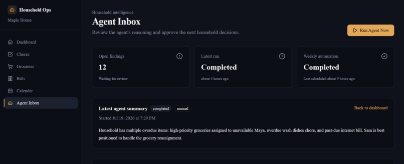 Household Ops Agent – screenshot 8