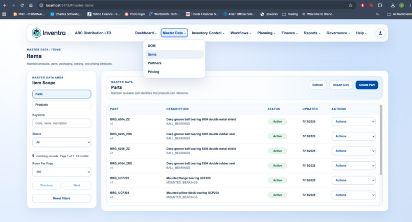 Inventra – AI-Assisted Enterprise Operations Platform – screenshot 8