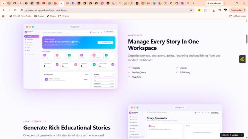 StorySpark AI – screenshot 2