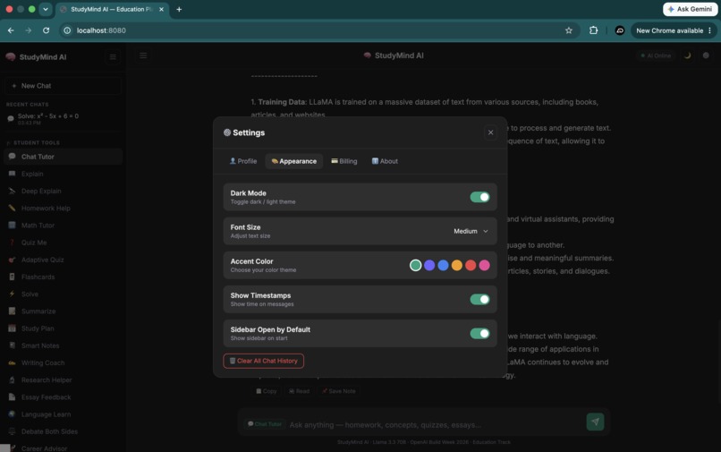 StudyMind AI – screenshot 3