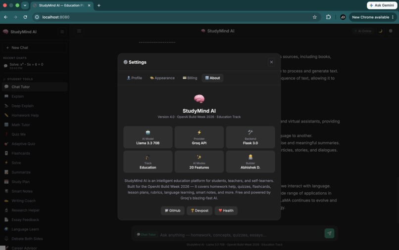 StudyMind AI – screenshot 5