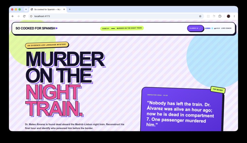 so cooked for spanish – screenshot 3