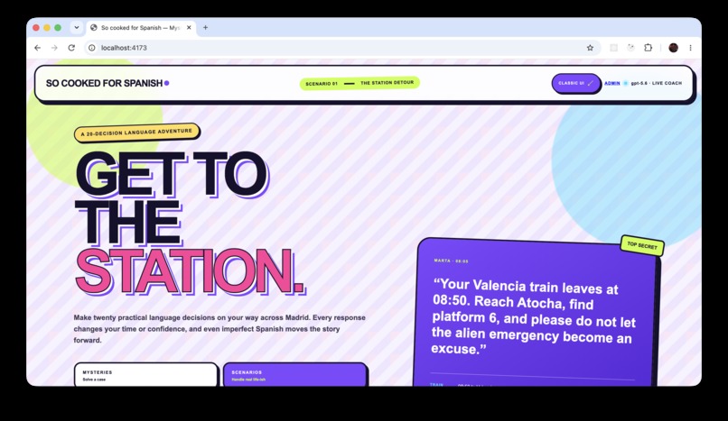 so cooked for spanish – screenshot 4