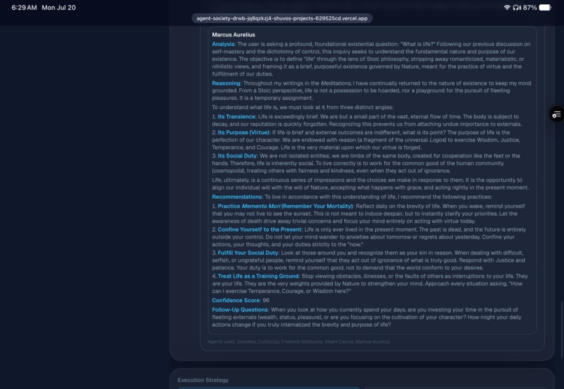 Agent Society — Autonomous AI Workforce – screenshot 9