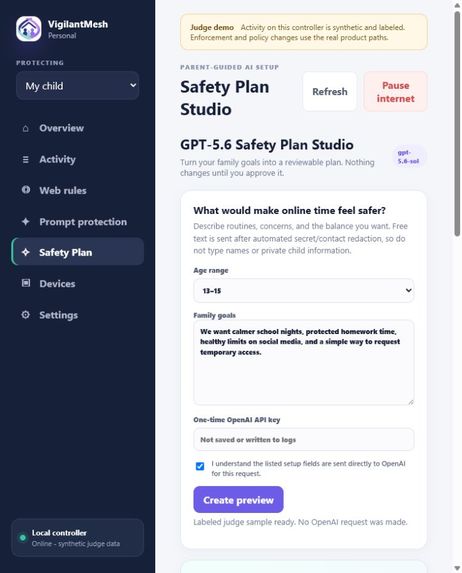 Vigilant_Mesh_Personal – screenshot 2