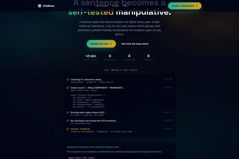 Chalkbox – screenshot 2