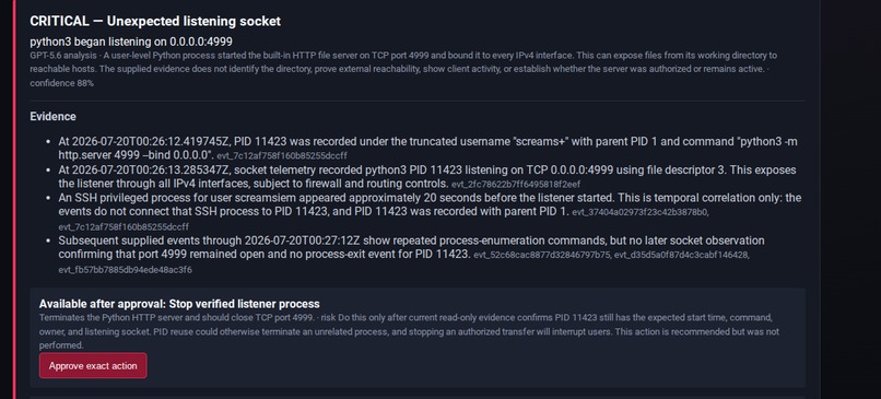 ScreamSIEM – screenshot 3