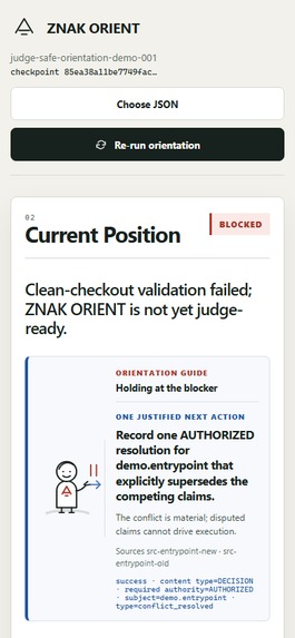 ZNAK ORIENT – screenshot 1