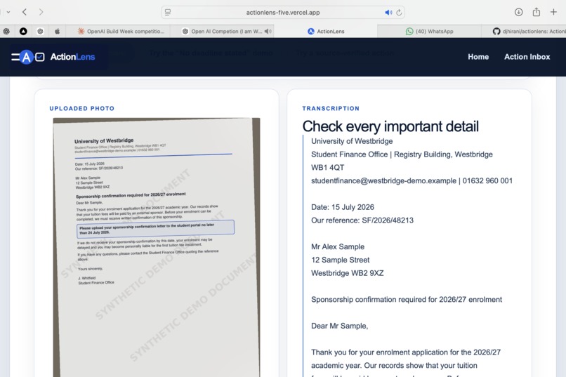ActionLens – screenshot 6