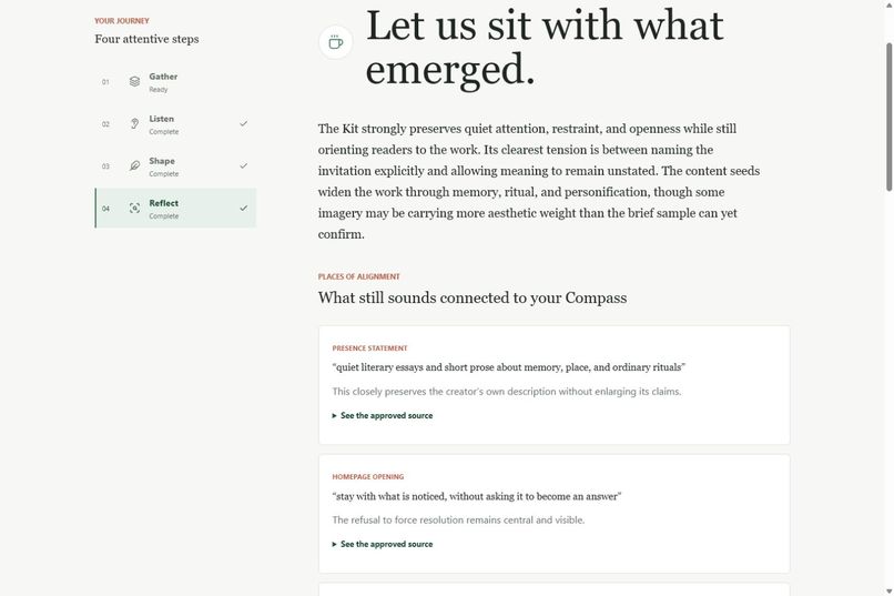 Voice Compass – screenshot 5