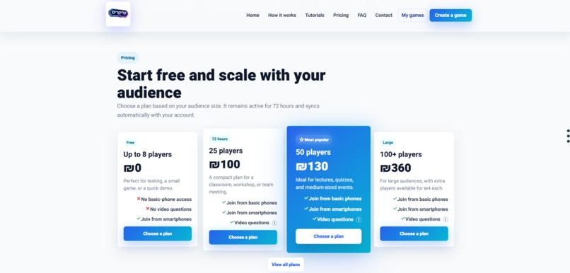 Klickerim – AI-Powered Interactive Quiz Platform – screenshot 3