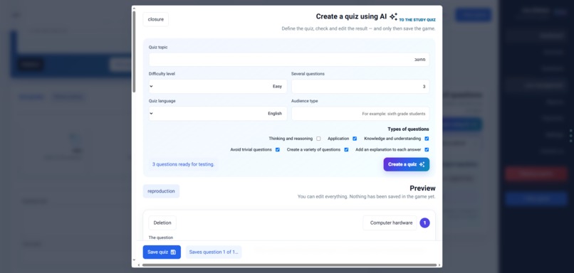 Klickerim – AI-Powered Interactive Quiz Platform – screenshot 8