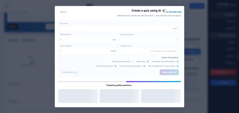 Klickerim – AI-Powered Interactive Quiz Platform – screenshot 9