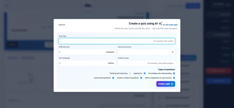 Klickerim – AI-Powered Interactive Quiz Platform – screenshot 10