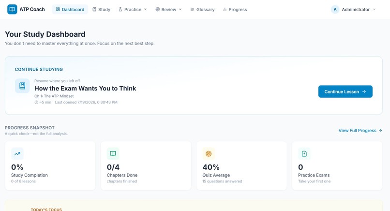 ATP Study Coach – screenshot 4
