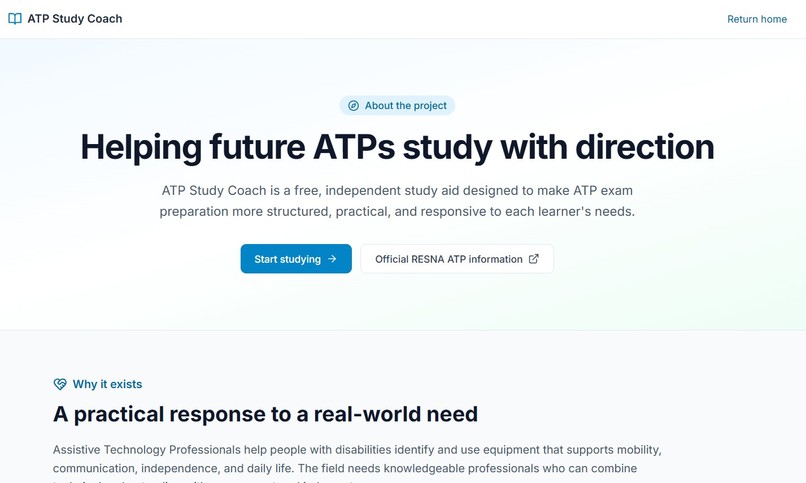 ATP Study Coach – screenshot 1