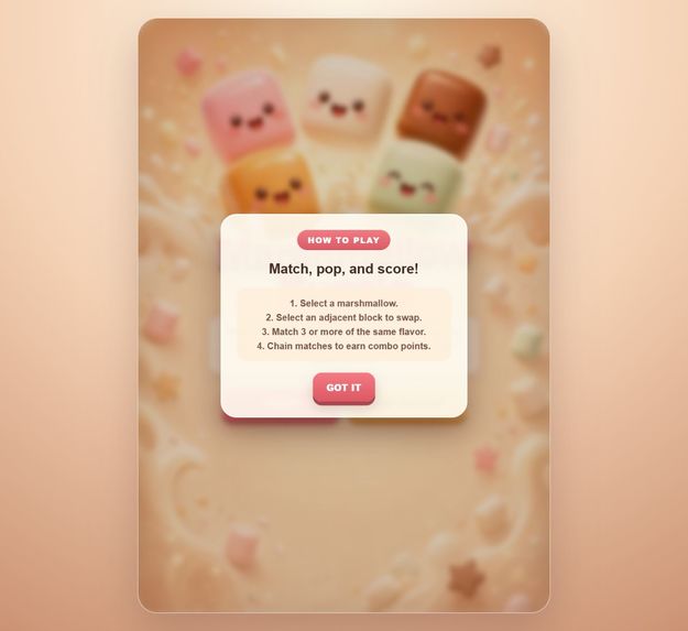 Marshmallow Puzzle – screenshot 2