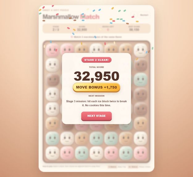 Marshmallow Puzzle – screenshot 6