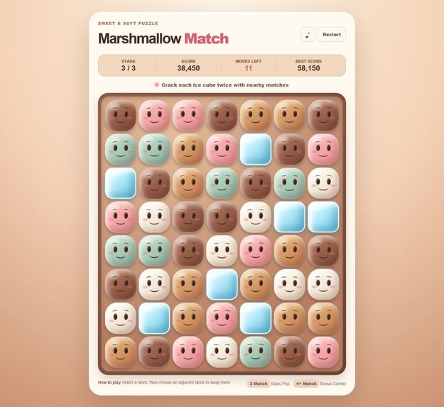 Marshmallow Puzzle – screenshot 7