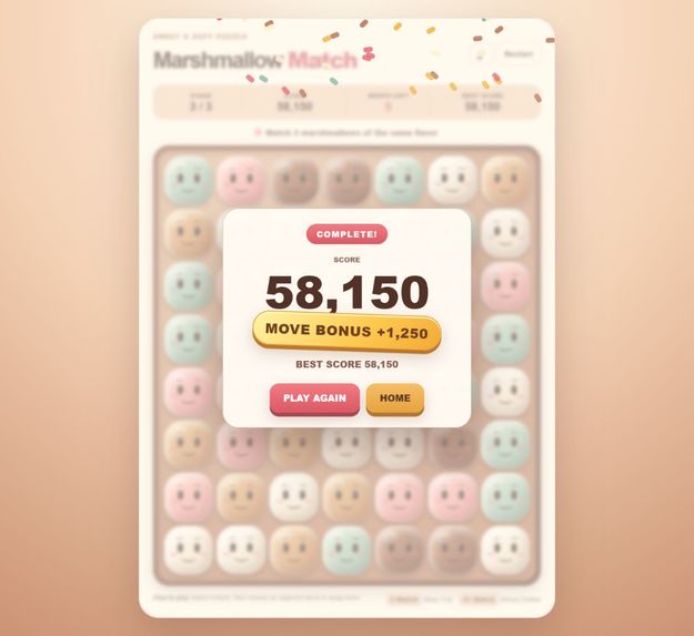 Marshmallow Puzzle – screenshot 8