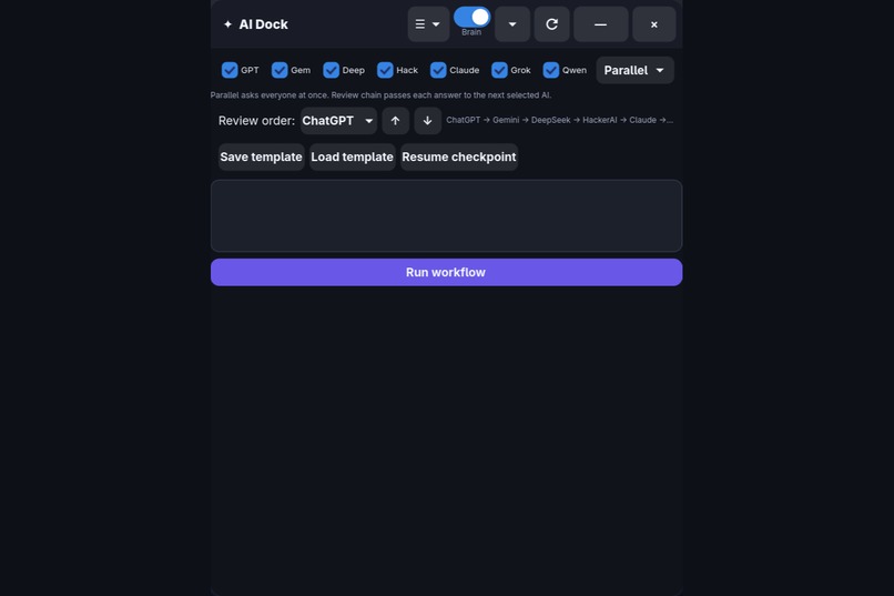 AI Dock – screenshot 3