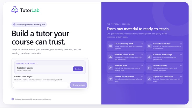 TutorLab – screenshot 1