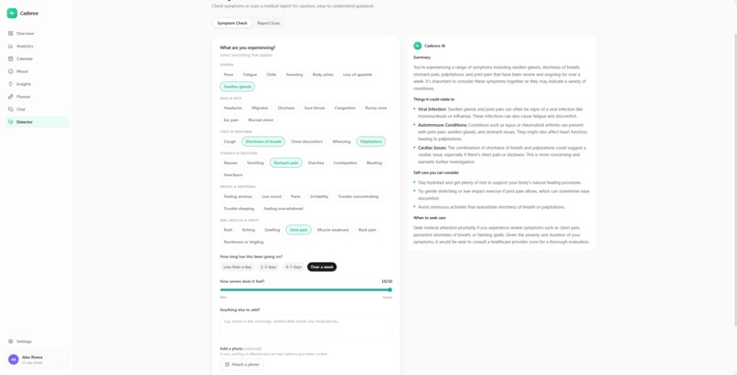 Cadence AI – screenshot 2