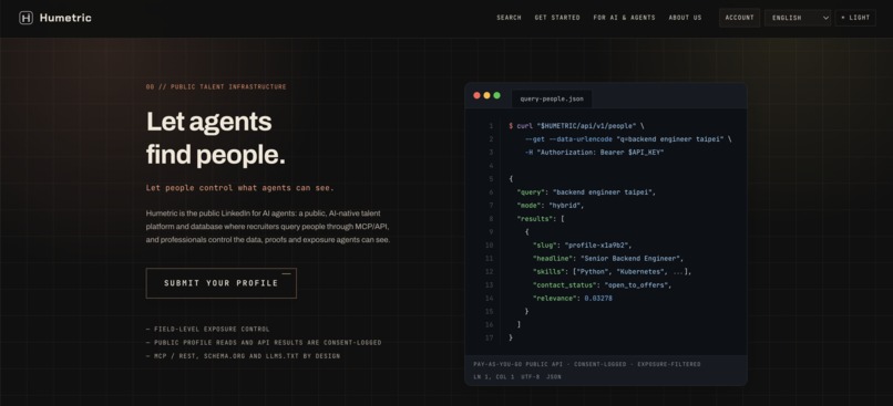 Humetric – screenshot 1