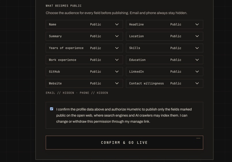 Humetric – screenshot 7